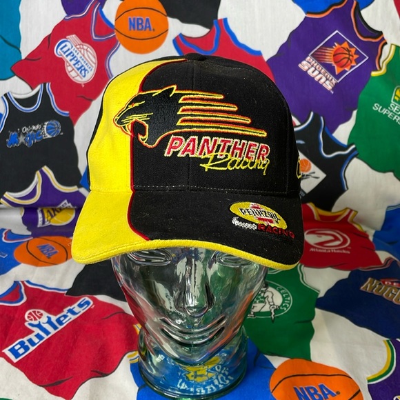 Reebok Other - Vintage Pennzoil Panther Racing Reebok StrapBack Hat NWT
